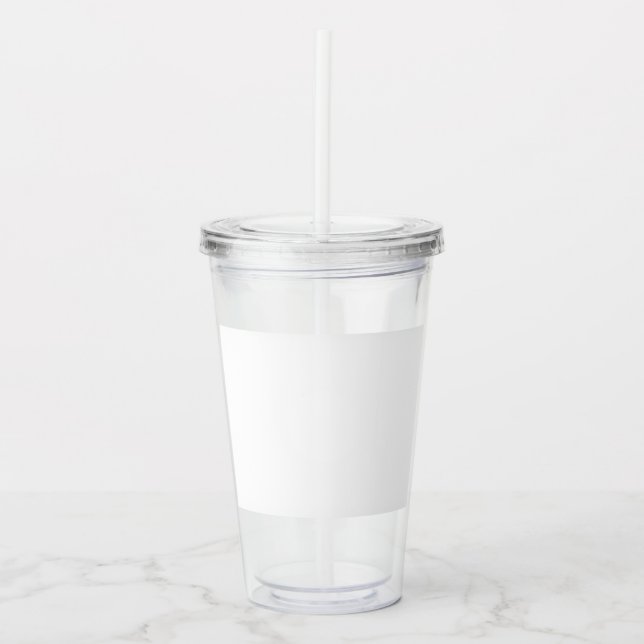 Anpassad 16oz, Klar Take Away Mugg (Framsida)