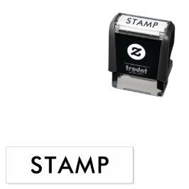 Anpassad 1.4" x 0.4" självfärgande stämpel