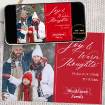 Anpassad 1 Foto Familjenamn År Klassisk Skrift Röd