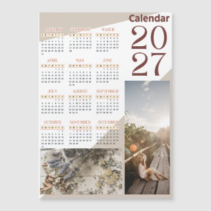 Anpassad 2027 Personlig Bild Väggkalender
