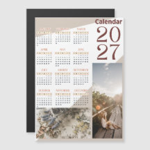 Anpassad 2027 Personlig Bild Väggkalender