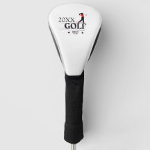 Anpassad 20XX Golf Sports Club Head Cover