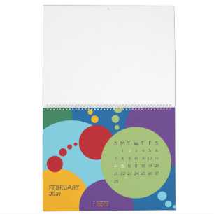 Anpassad 28 cm L x 36 cm B fest Kalender