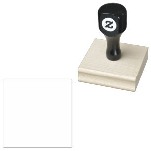 Anpassad 2,5" x 2,5" gummistämpel, bläckkuddfärg = stämpel