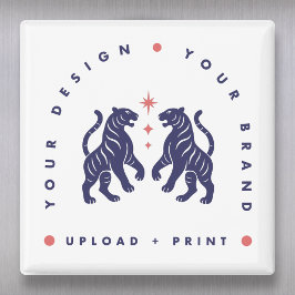 Anpassad 2" Magnet | Designuppladdning Kylskåpsmag