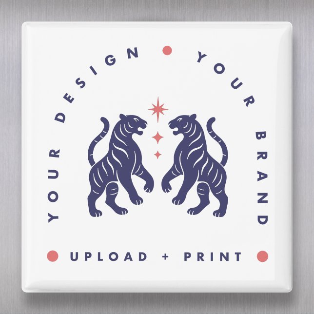 Anpassad 2" Magnet | Designuppladdning Kylskåpsmag (Upload your artwork and turn this magnet into custom merch, branding, or a stylish gift)