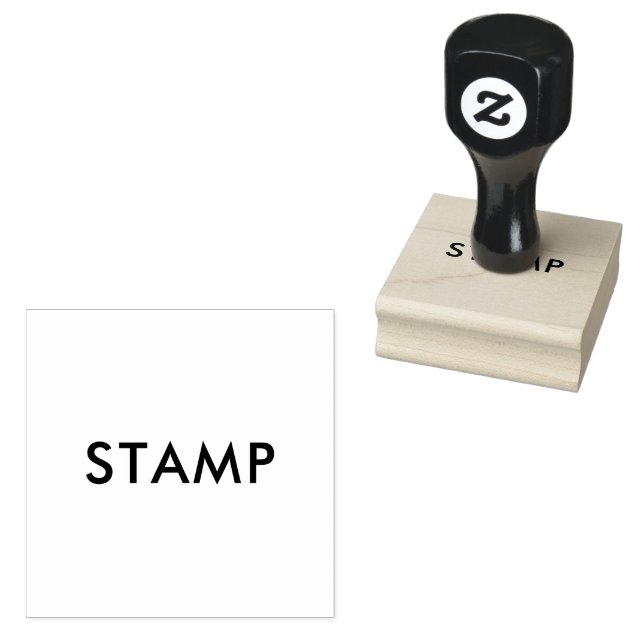Anpassad 2" x 2" stämpel (Stämplad)