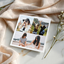 Anpassad 3 Fotosammanställning Personlig Pappersse