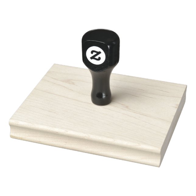 Anpassad 4" x 5" gummistämpel, bläckkuddfärg = Ing Stämpel (Stämpel)