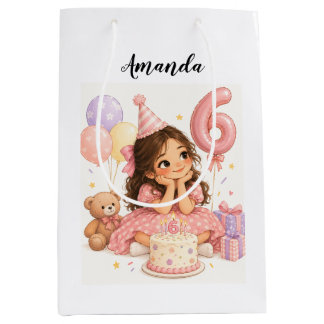 anpassad 6-årsdag tjej