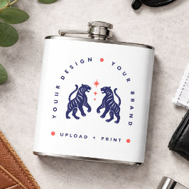 Anpassad 6oz Flask | Din Personliga Designuppladdn Fickplunta