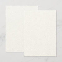 Anpassad 8,9 cm x 12,7 cm Rustik Ecru-Filt Invitat