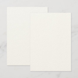 Anpassad 8,9 cm x 12,7 cm Rustik Ecru-Filt Invitat Inbjudningar