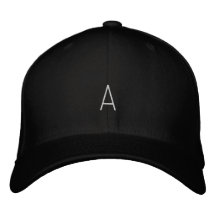 Anpassad 'A' Monogram Utskriven Hög Blockstil-Font