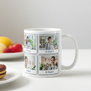 Anpassad affärsledning, chef, läkarmottagning kaffemugg