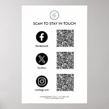 Anpassad affisch för sociala medier