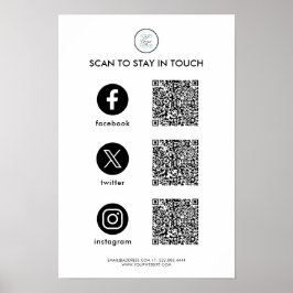 Anpassad affisch för sociala medier