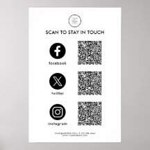 Anpassad affisch för sociala medier