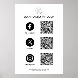 Anpassad affisch för sociala medier