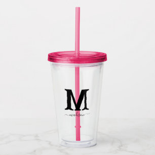 Anpassad akrylkopp take away mugg