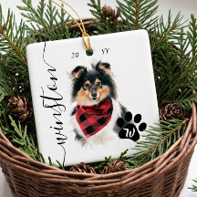 Anpassad akvarell hund katt husdjur porträtt minne