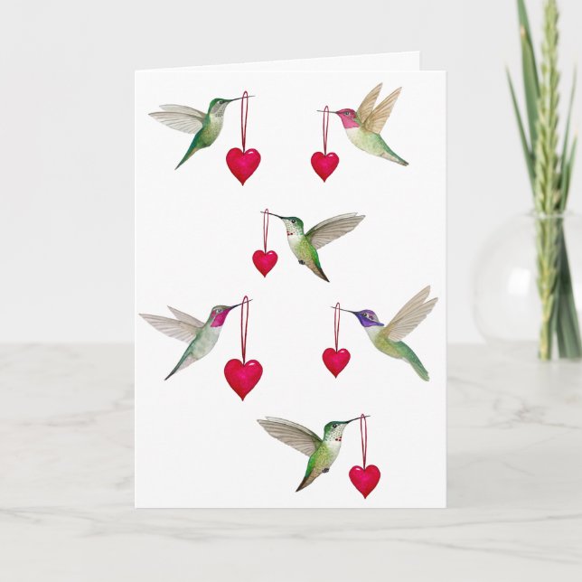 Anpassad Alla hjärtans dag Kort (Framsida)