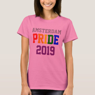 Anpassad Amsterdam Pride 2019 T Shirt