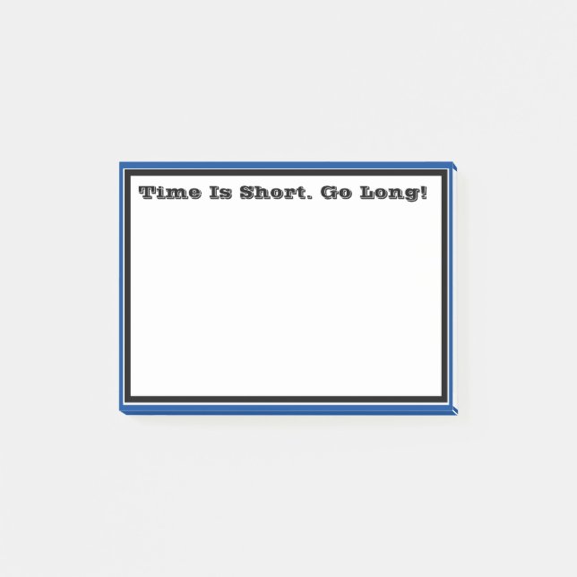 Anpassad Anpassningsbar för Personlig tryckt 3 m Post-it Block (Framsida)