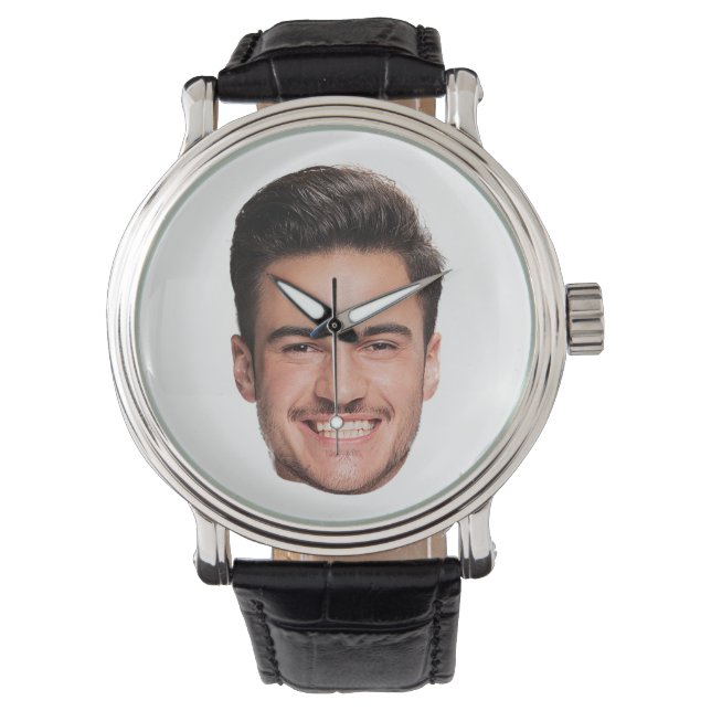 Anpassad ansiktsfoto armbandsur (Framsida)