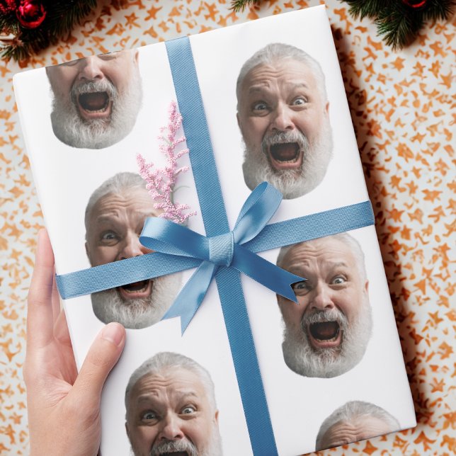 Anpassad ansiktspresentinslagning presentpapper (Skapare uppladdad)