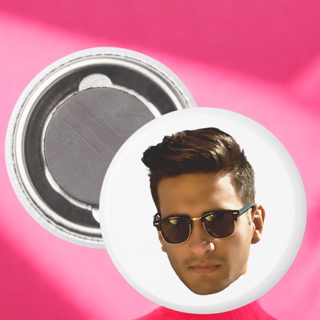 Anpassad ansiktsutskärning Systerparty Födelsedag Magnet (Skapare uppladdad)