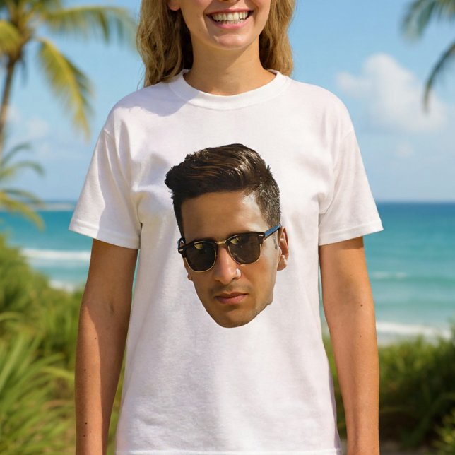 Anpassad ansiktsutskärning Systerparty Födelsedag T Shirt (Skapare uppladdad)