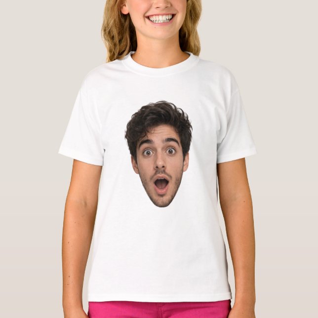 Anpassad ansiktsutskärning Systerparty Födelsedag  T Shirt (Framsida)