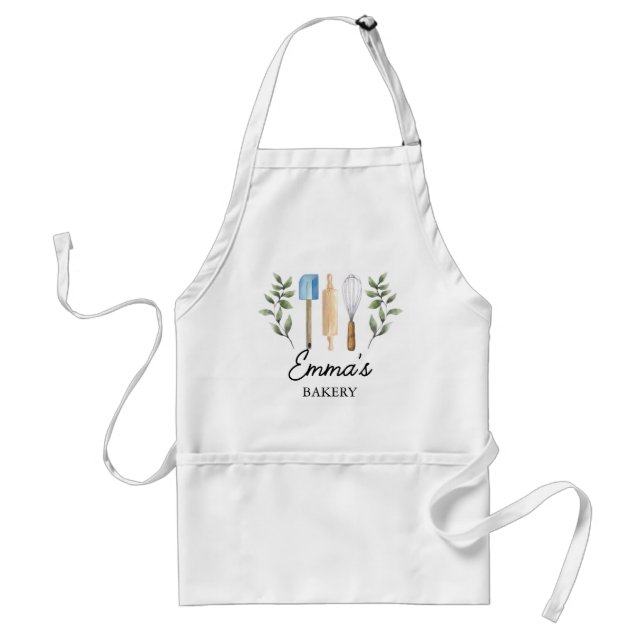 Anpassad Apron, Småbarn Apron, Baking Apron Förkläde (Framsidan)
