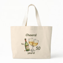Anpassad år och ålder Champagne shoppingväska