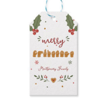 Anpassad ASL God Jul Pepparkakor Hand