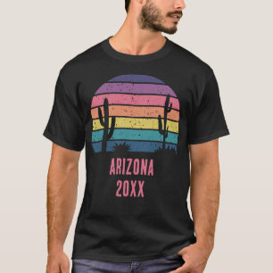 Anpassad Återträff Solnedgång T Shirt