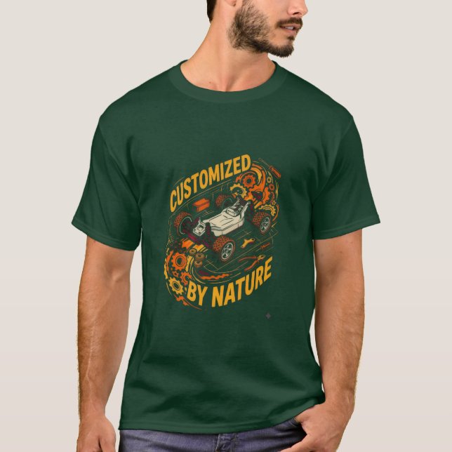 Anpassad Av Naturen T Shirt (Framsida)