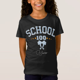 Anpassad avgångsklass 2026 examen blå blommig t shirt