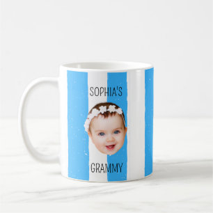 Anpassad baby ansiktsrand baby ansikte Ny föräldra Kaffemugg