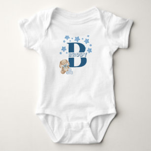 Anpassad baby namnkroppsstrumpa, personlig nyfödd t shirt
