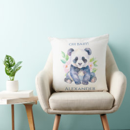 Anpassad Baby Panda Kudde