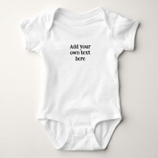 Anpassad babybodysuit present till bebis som bebis t shirt