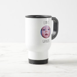 Anpassad babyfoto & namn kaffemugg