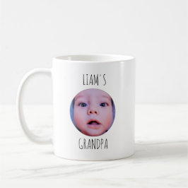 Anpassad babyfoto & namn kaffemugg