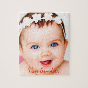 Anpassad babyfoto pussel