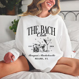 Anpassad Bach Club Sängvättegrupper Retro Cocktail T Shirt