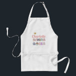 Anpassad Baking Queen Vuxen Apron Förkläde<br><div class="desc">Anpassad Baking Queen apron.</div>