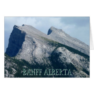Anpassad Banff Alberta Card Banff Souvenir-bil Hälsningskort