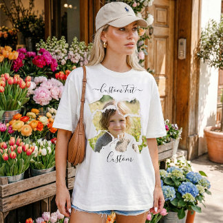 Anpassad barnfoto som är minnesvärd för stolt papp t shirt